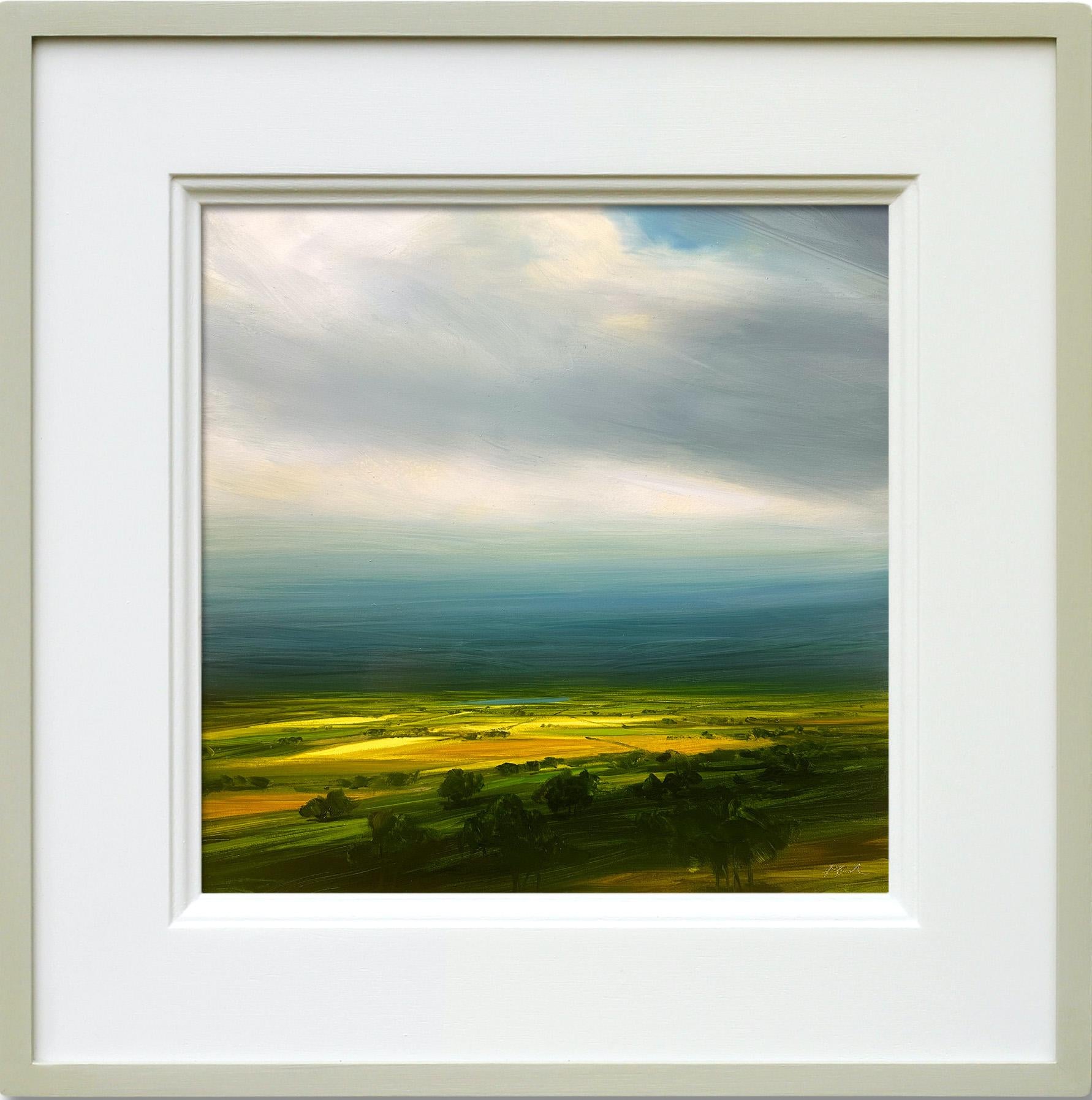 Lost Horizon-Original-Realismus-Landschaft-Ölgemälde-Zeitgenössische Modern Art – Painting von Harry Brioche