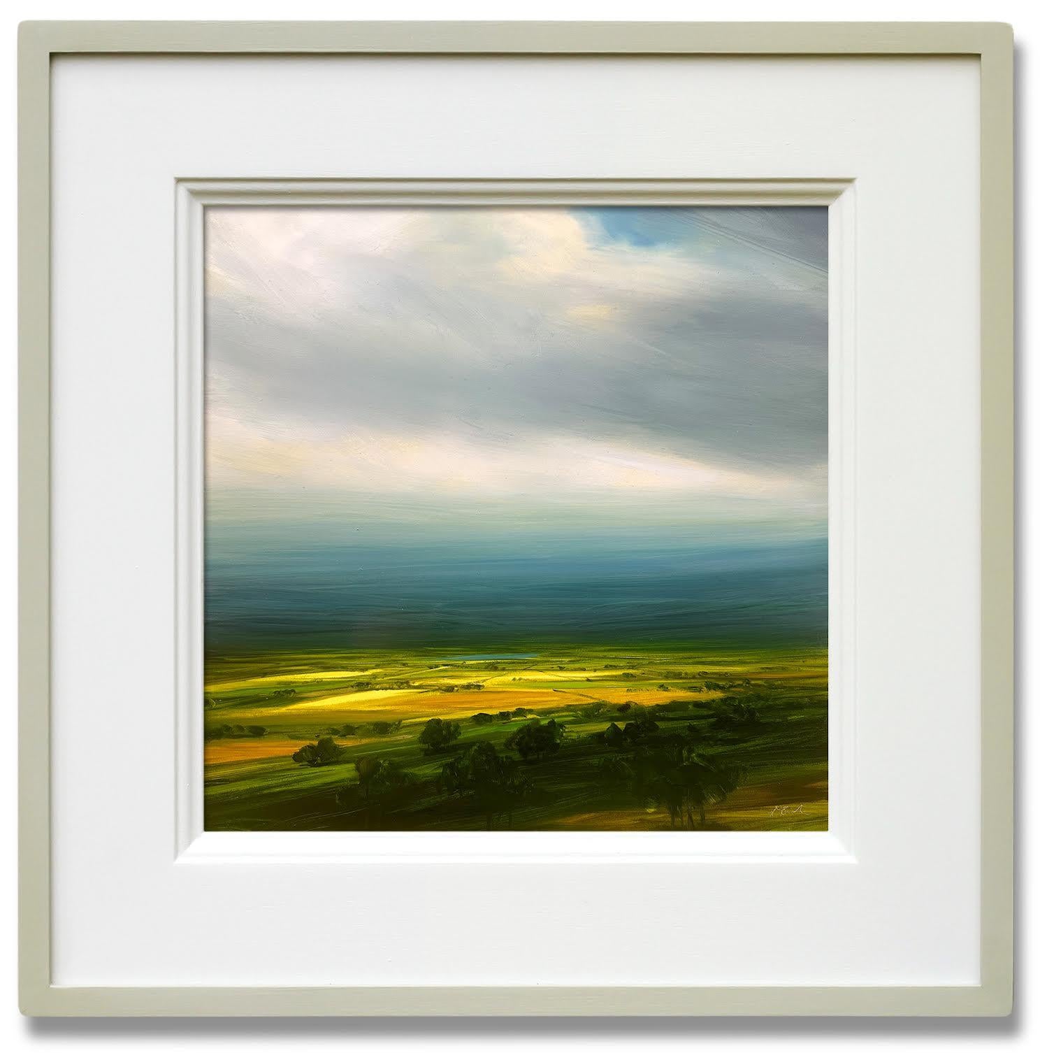 Harry Brioche Landscape Painting - Lost Horizon-original realism landscape oil painting-contemporary Modern Art