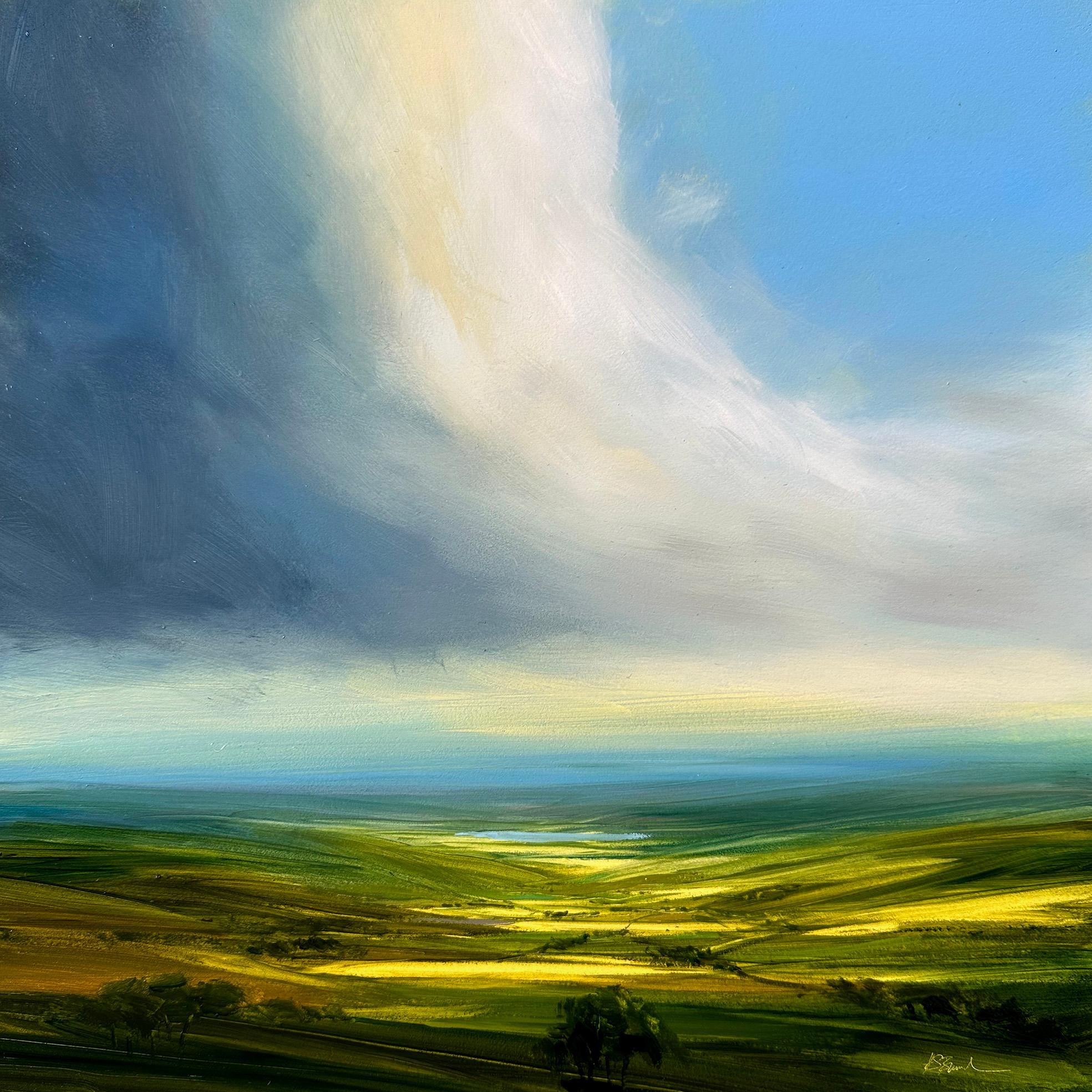 Harry Brioche Landscape Painting - Rising Clouds
