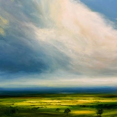 Spring Chorus - original impressionism landscape painting - contemporary art