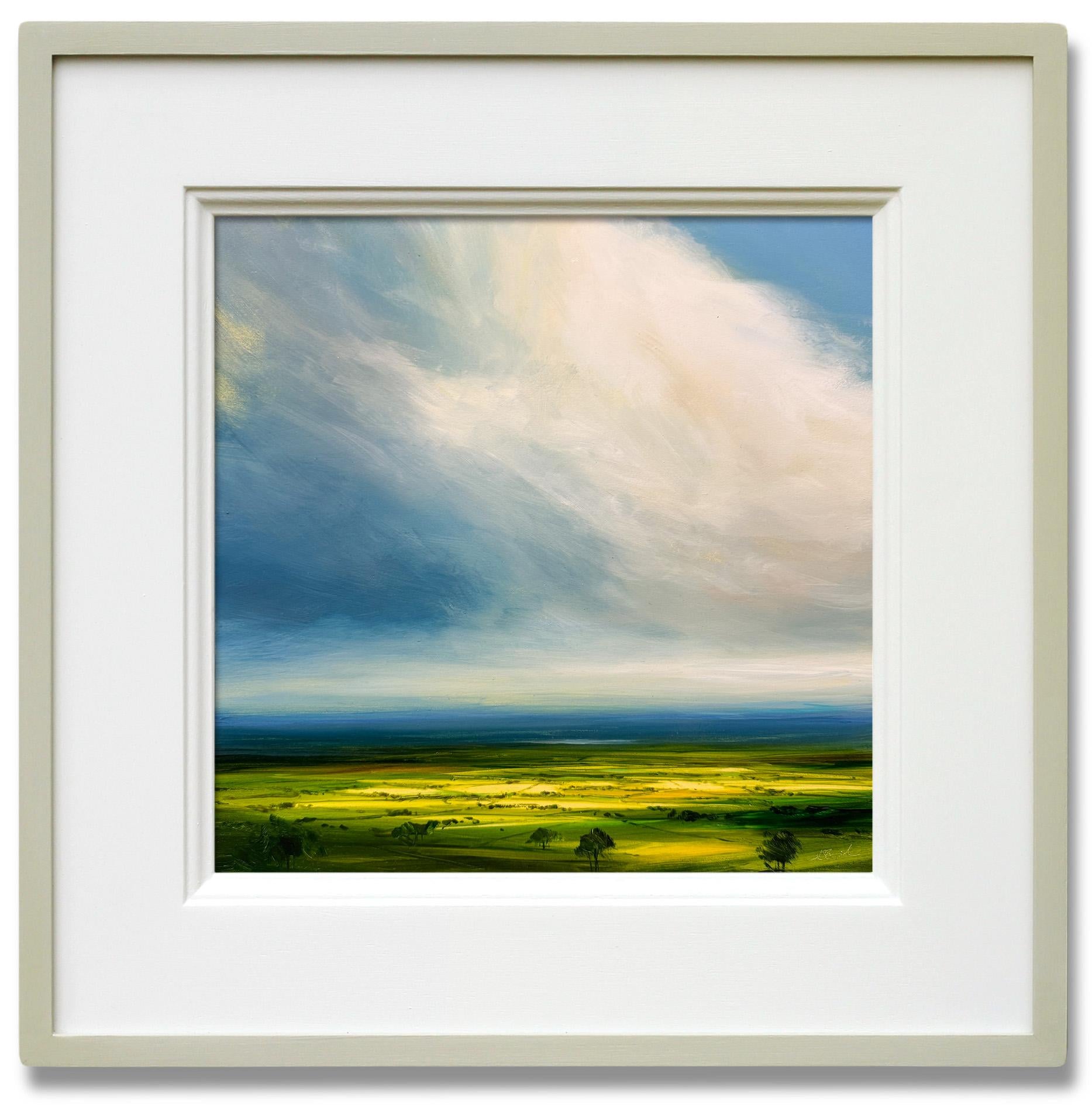 Harry Brioche Landscape Painting – Frühlingschor - original impressionistische Landschaftsmalerei - zeitgenössische Kunst