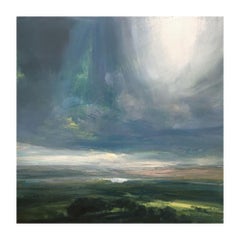 Sunlit Waters, Contemporary British Landscape Original Painting