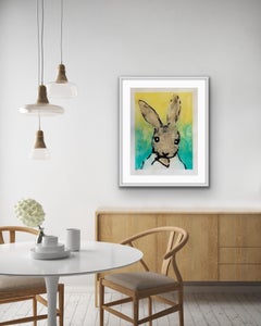 Harry Bunce, Sorry #123, Contemporary Art, Mixed Media Art, Animal Art