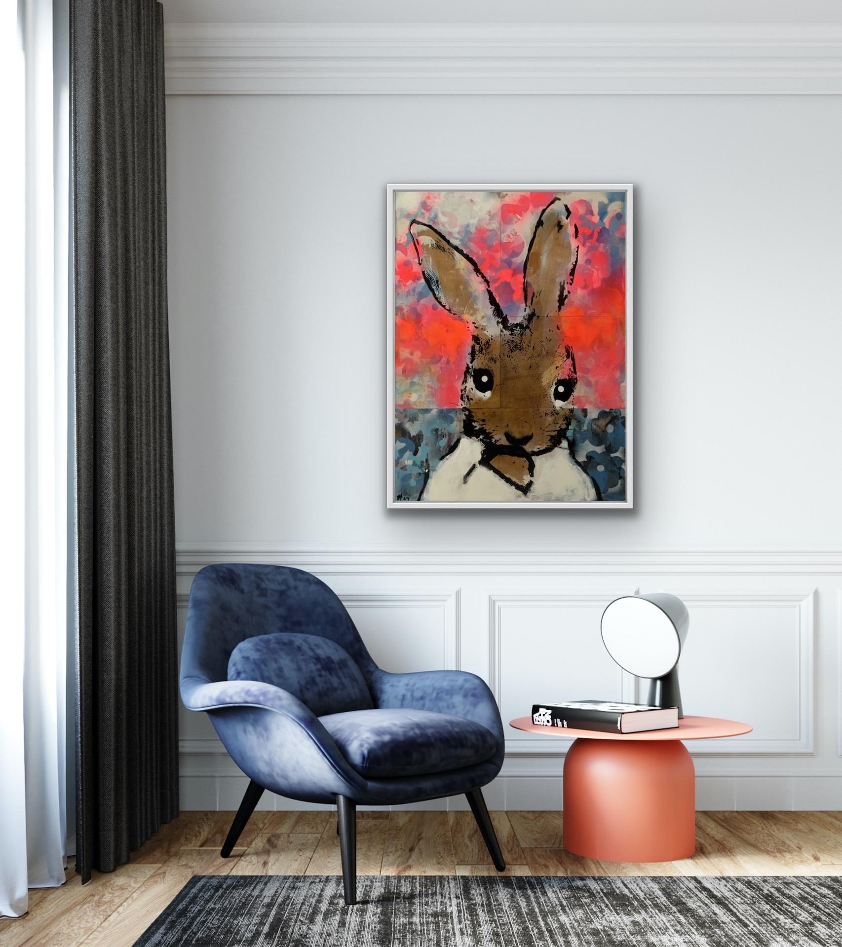 Harry Bunce, Sorry #69, Contemporary Art, Affordable Art, Animal Art 1