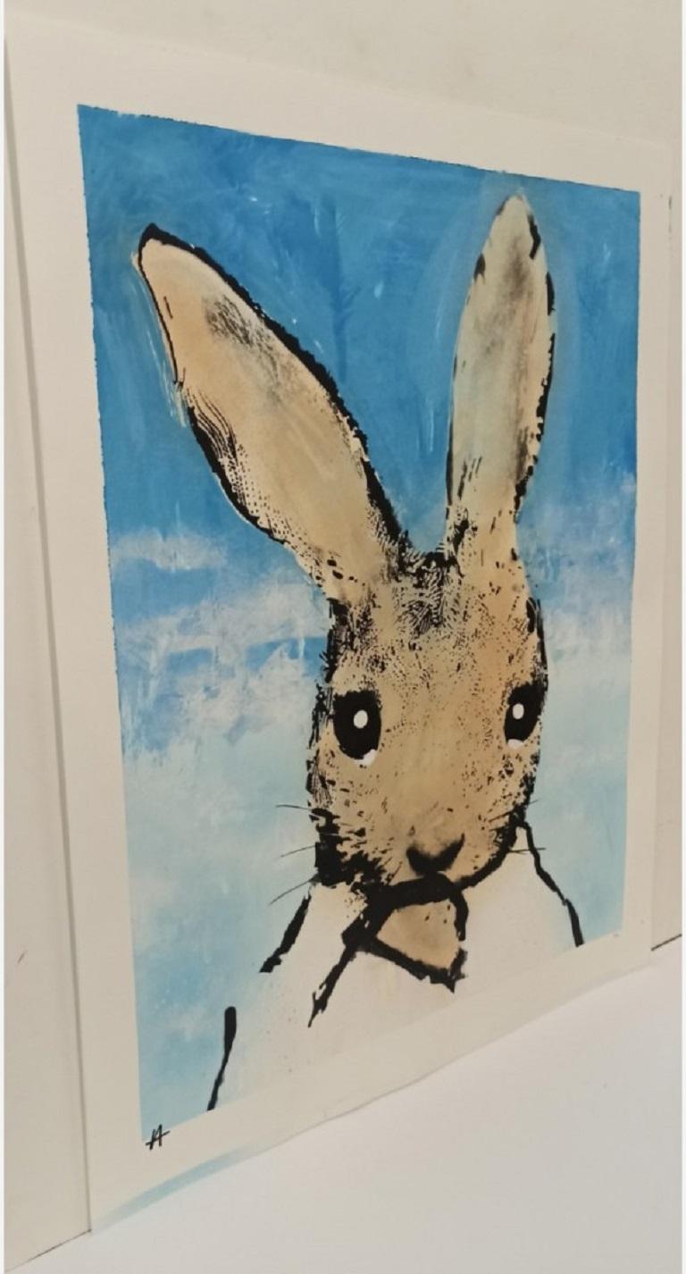 Harry Bunce, Lo siento...#126, Impresión de edición limitada, Arte animal, Arte asequible 7