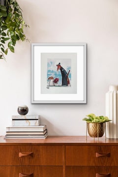 Artículos Esenciales, Impresión edición limitada, Impresión animal, Zorro, Conejo