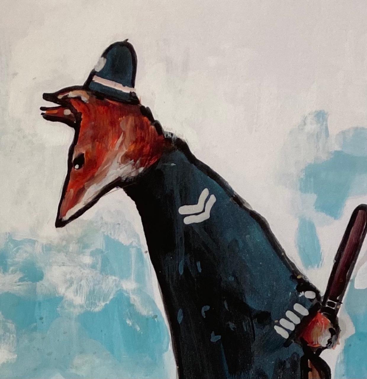 Artículos Esenciales, Impresión edición limitada, Impresión animal, Zorro, Conejo en venta 3