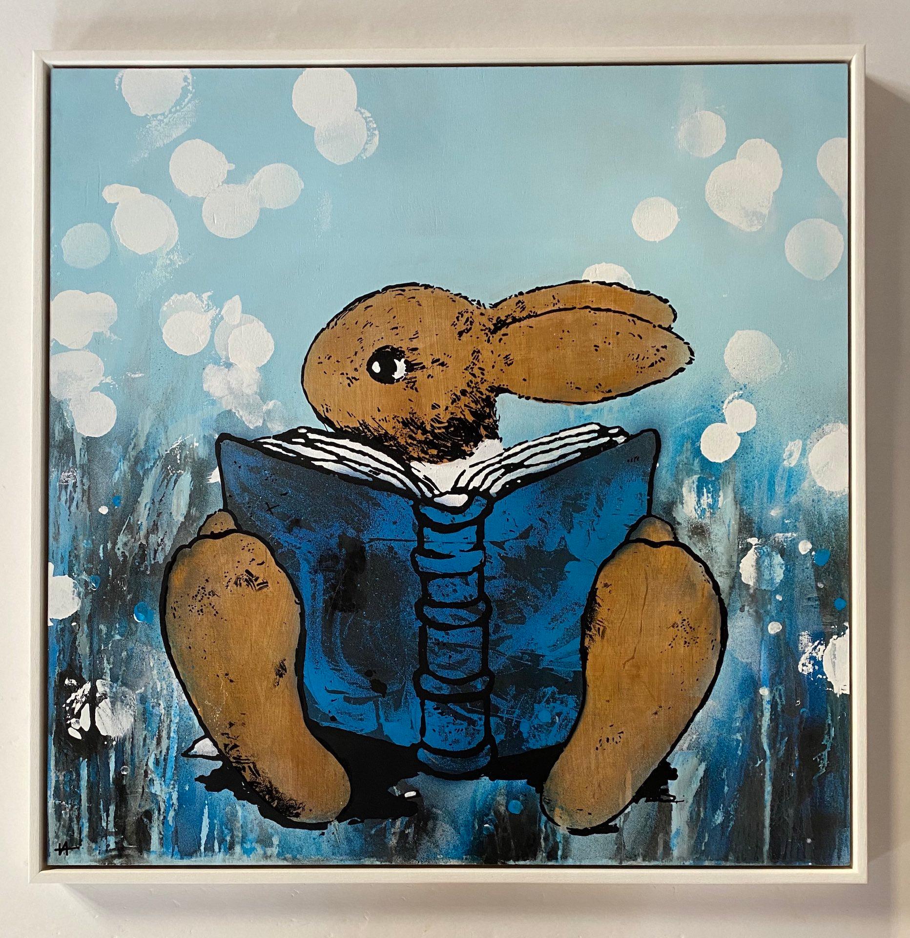 Harry Bunce
Early Learning (Right)
Limited Edition Print
Mixed Media Screen Print on Panel
Edition of 12
Size: H 73cm x W 73cm x W 3.5cm
Signed
Sold in a White Wood Frame
Please note that any insitu images are purely an indication as to how a piece