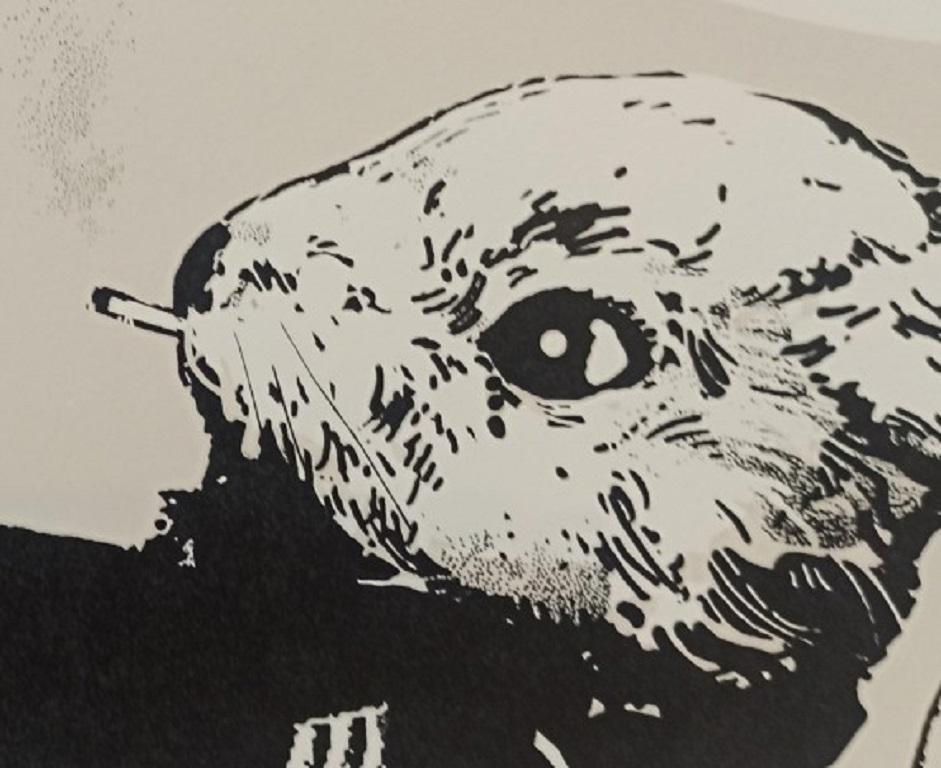 Harry Bunce, Ley y Orden, Impresión animal de edición limitada en venta 2