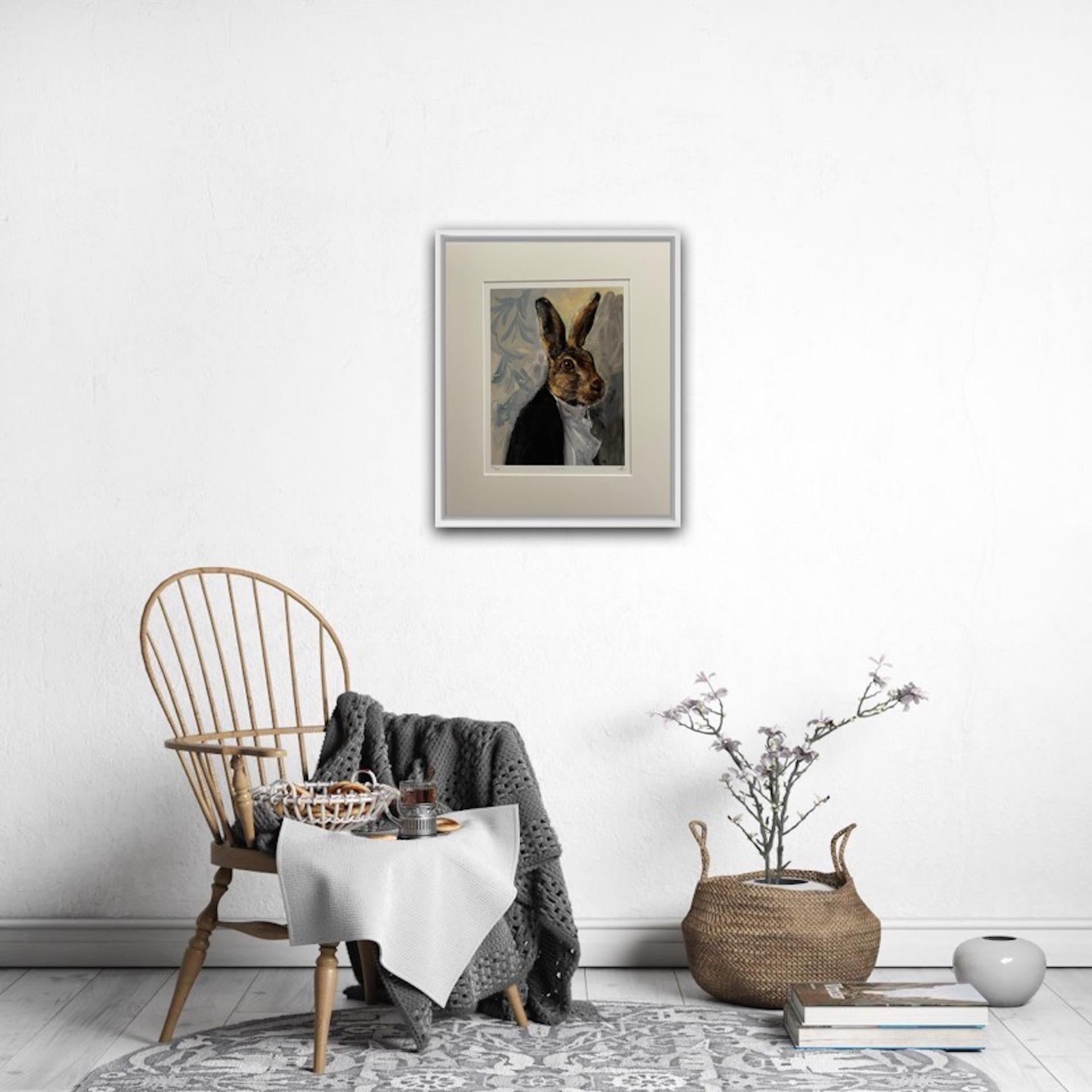 Harry Bunce, Lepus, Art abordable, Art en ligne, Art contemporain, Art animal en vente 8