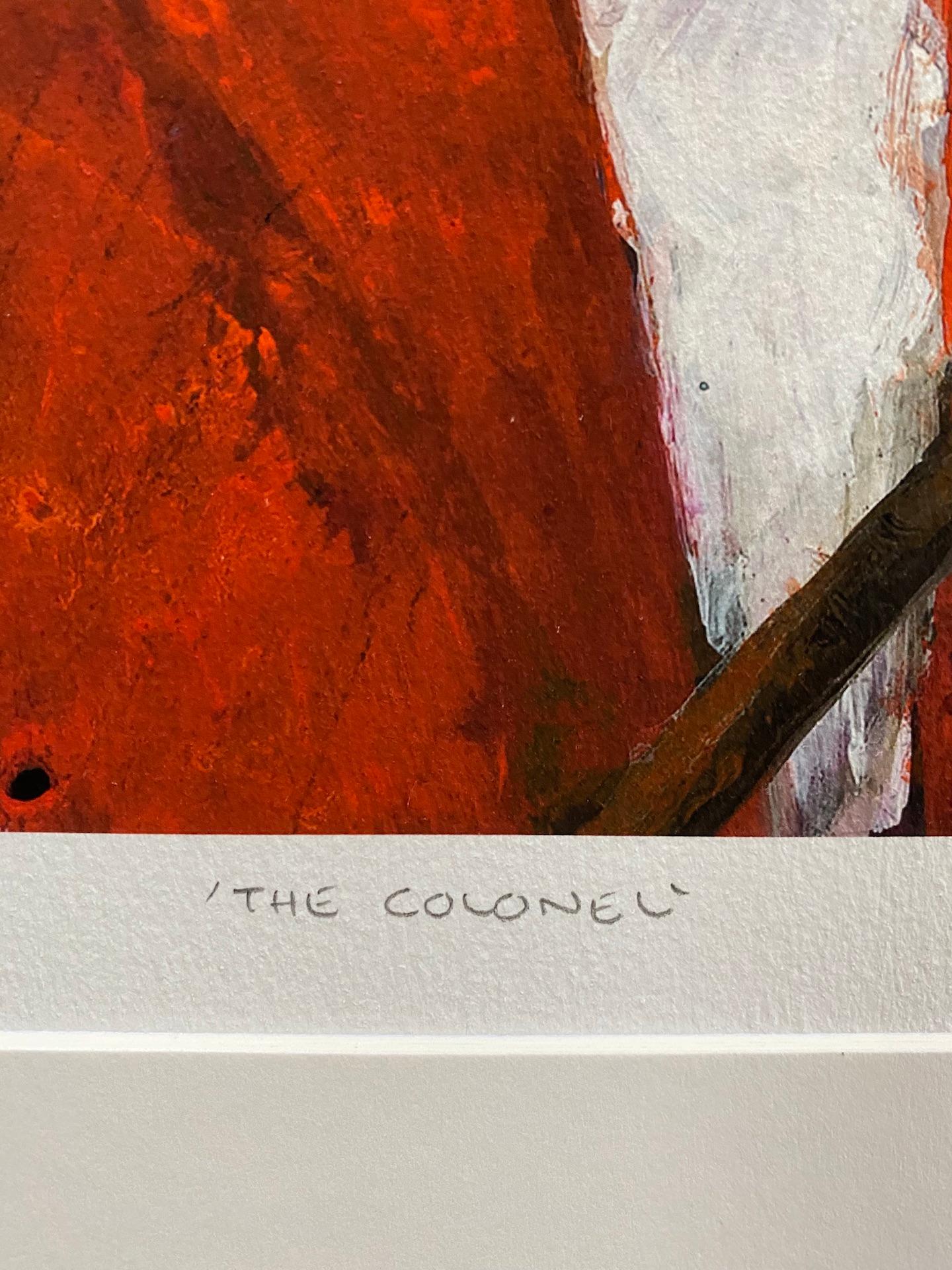 The Colonel, Limited Edition Print, Contemporary Art, Fox art, Animal print  en vente 1