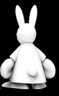 Harry Bunce, Coney - Palooka- Vanilla, Contemporary Animal Sculpture