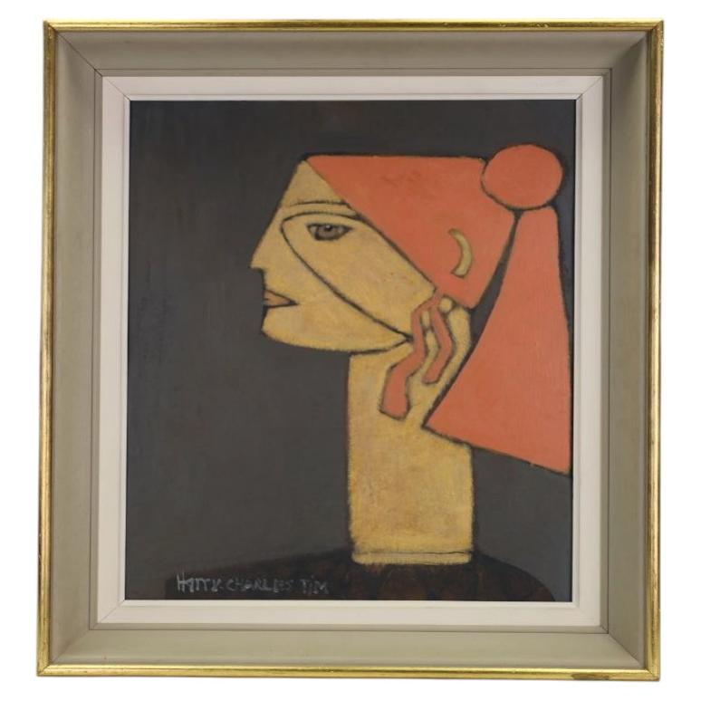 Harry Charles Tim Doppelseitiges neoexpressionistisches Gemälde 'Pony Tail Jess' 2026 im Angebot