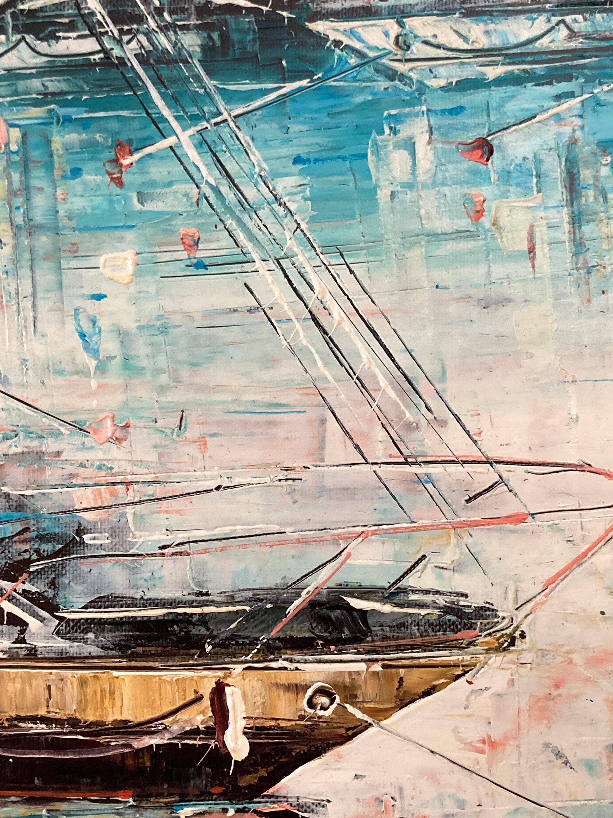 As a French Impressionist artist, most of Harry Deditch Dansky works were produced in the Mid-20th Century. He was known for his vibrant compositions and with a passion to portray life by the sea and city. He also favored rich texturized paintings