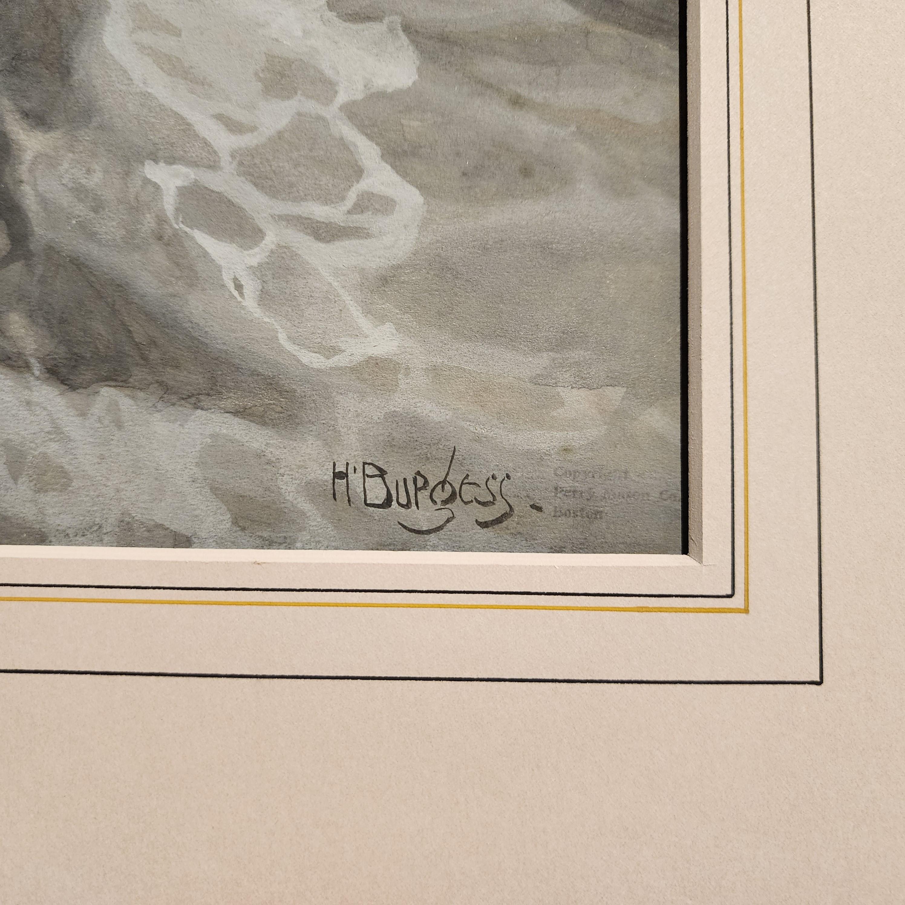 Educating Jack, scena di navigazione, The Youth's Companion, illustrazione originale in vendita 1