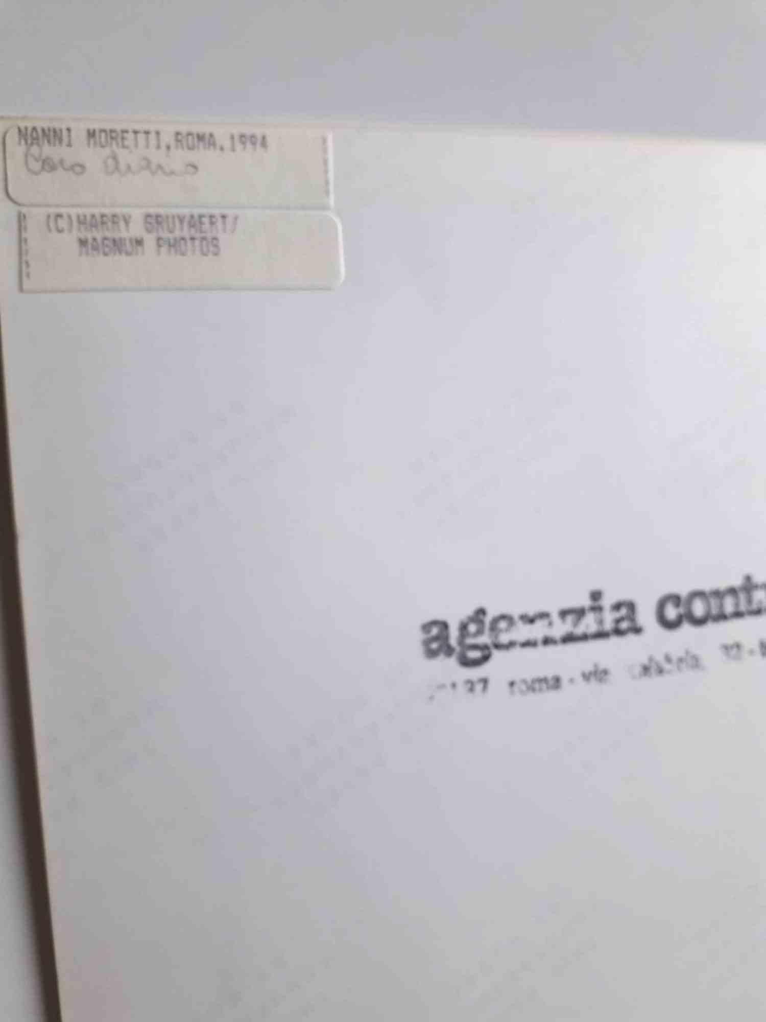 Nanni Moretti - Photographie de Harry Gruyaert - 1994 en vente 1