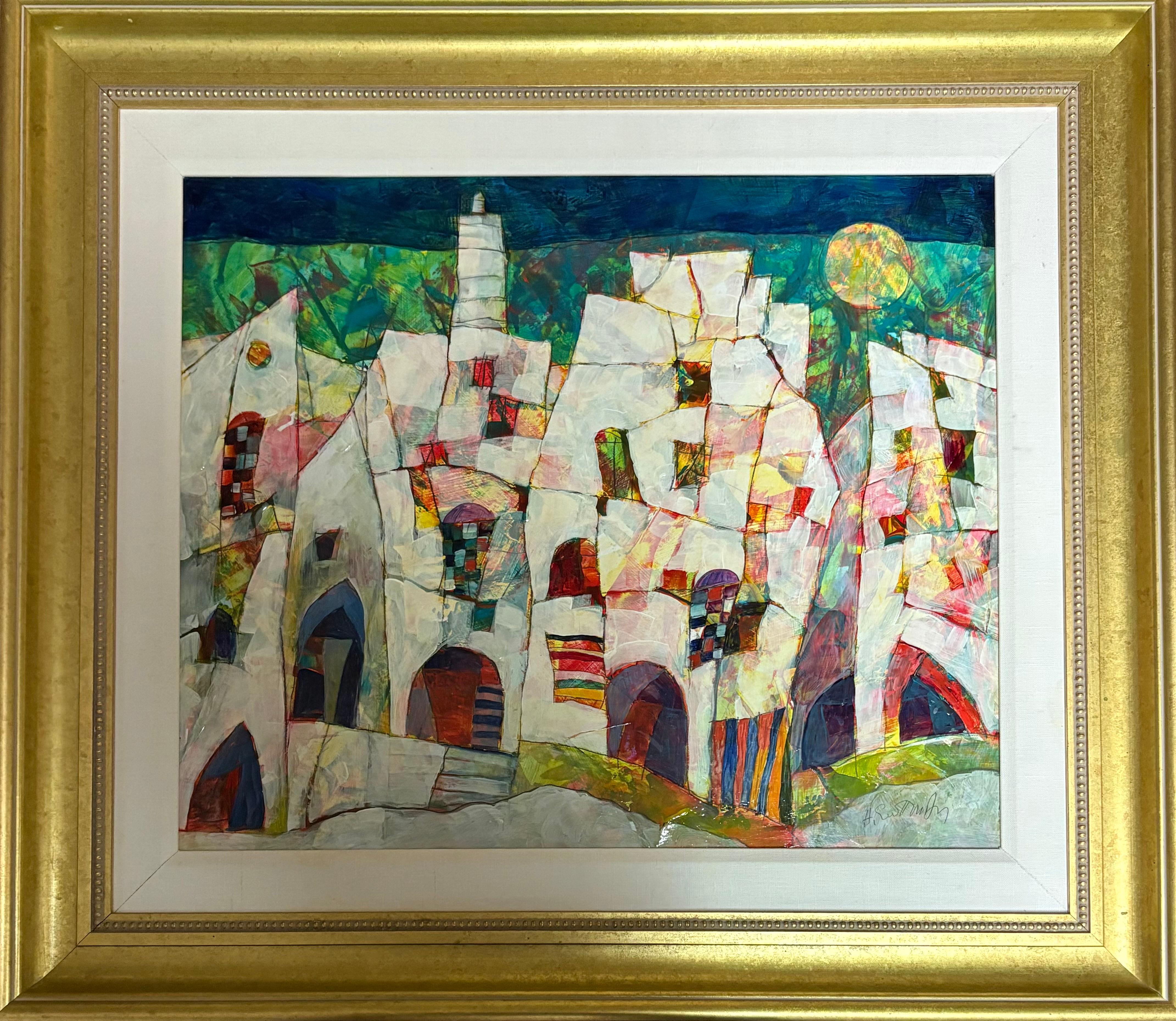 “Untitled” - Painting by Harry Guttman 