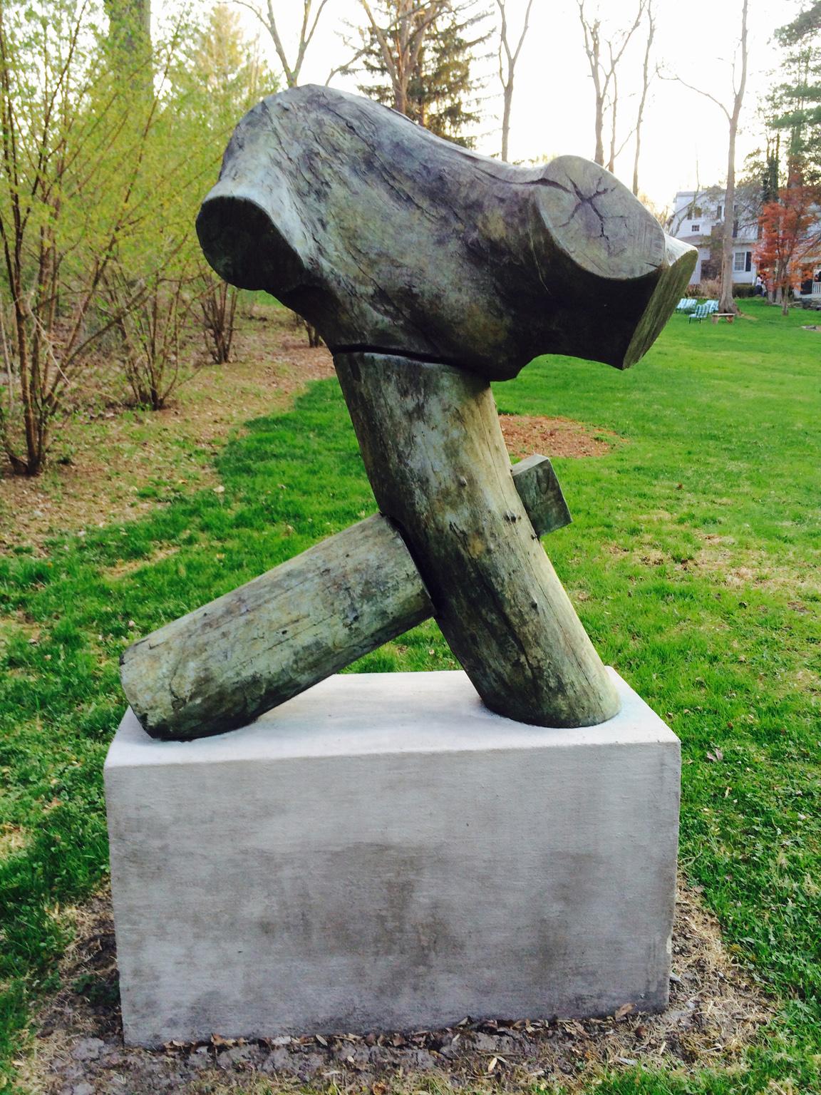 Harry H. Gordon Abstract Sculpture - "Delaware Bronze", Abstract, Organic, Unique Cast Bronze Metal Sculpture