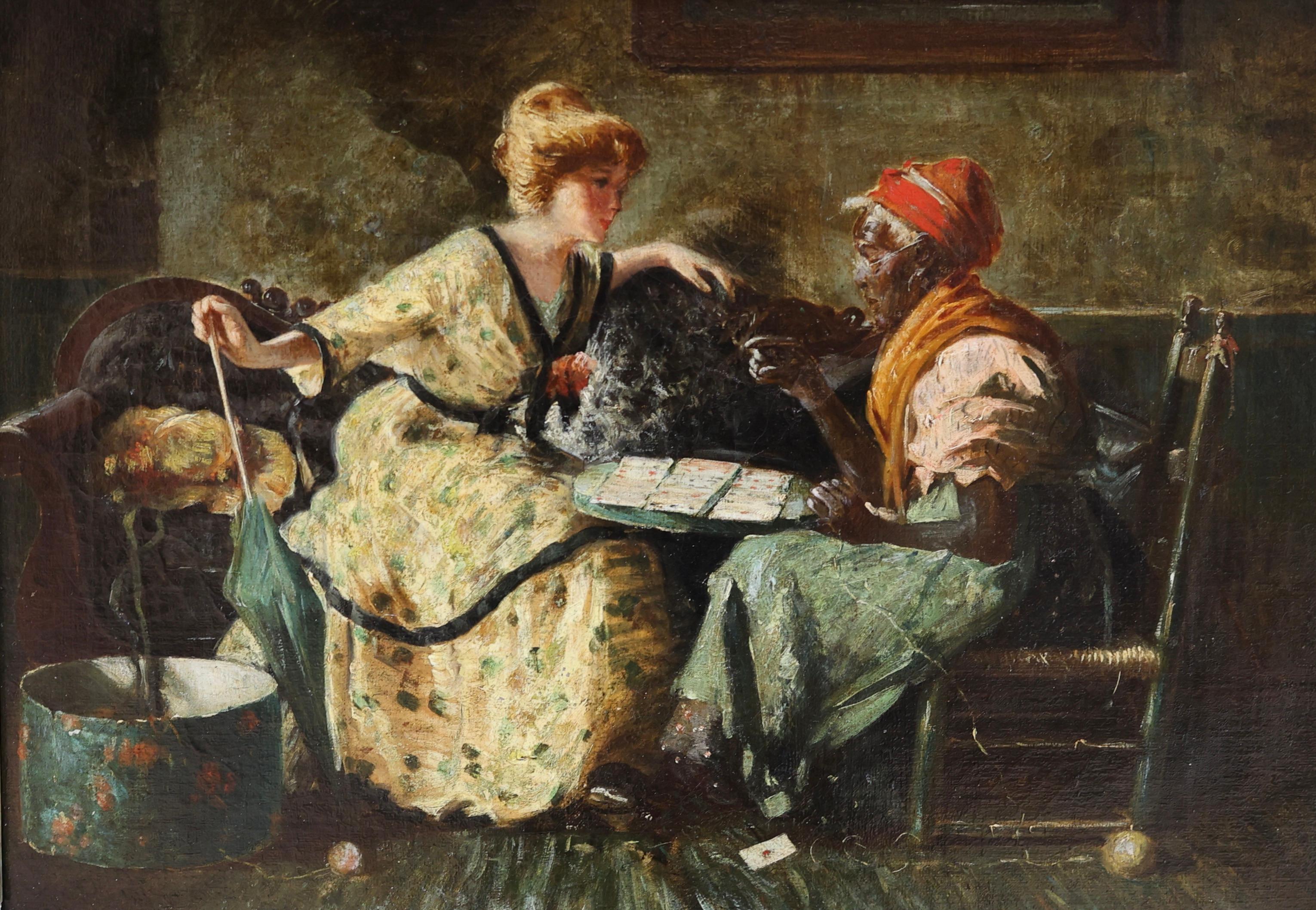 Mammy's Prophecy - Painting by Harry Herman Roseland