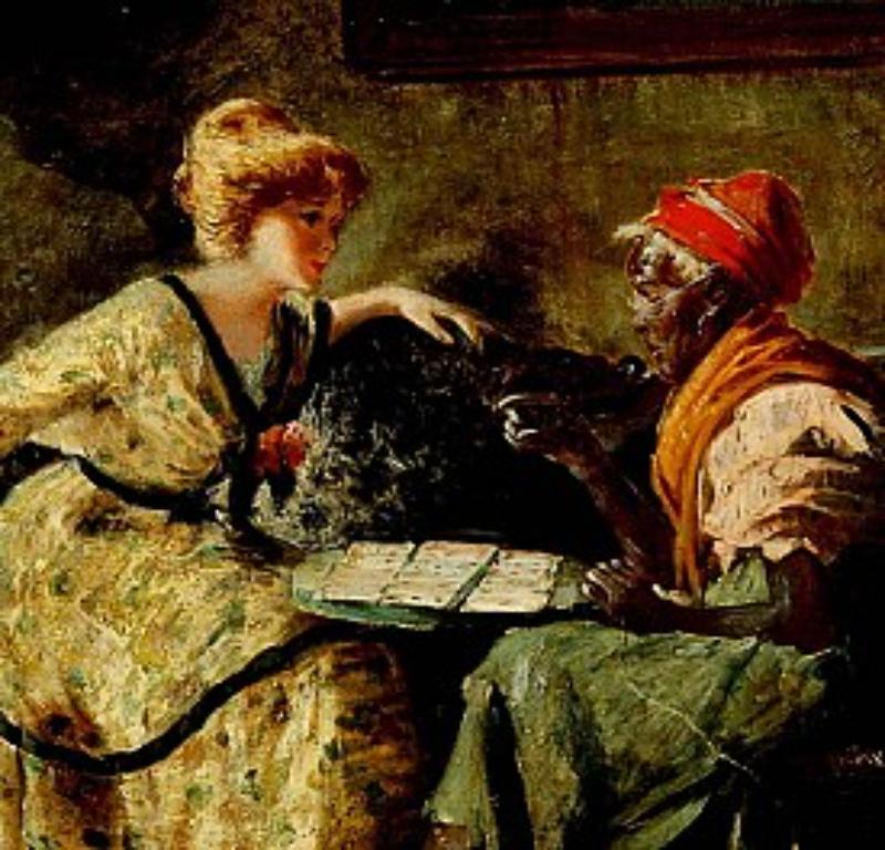 Prophecy - Painting by Harry Herman Roseland