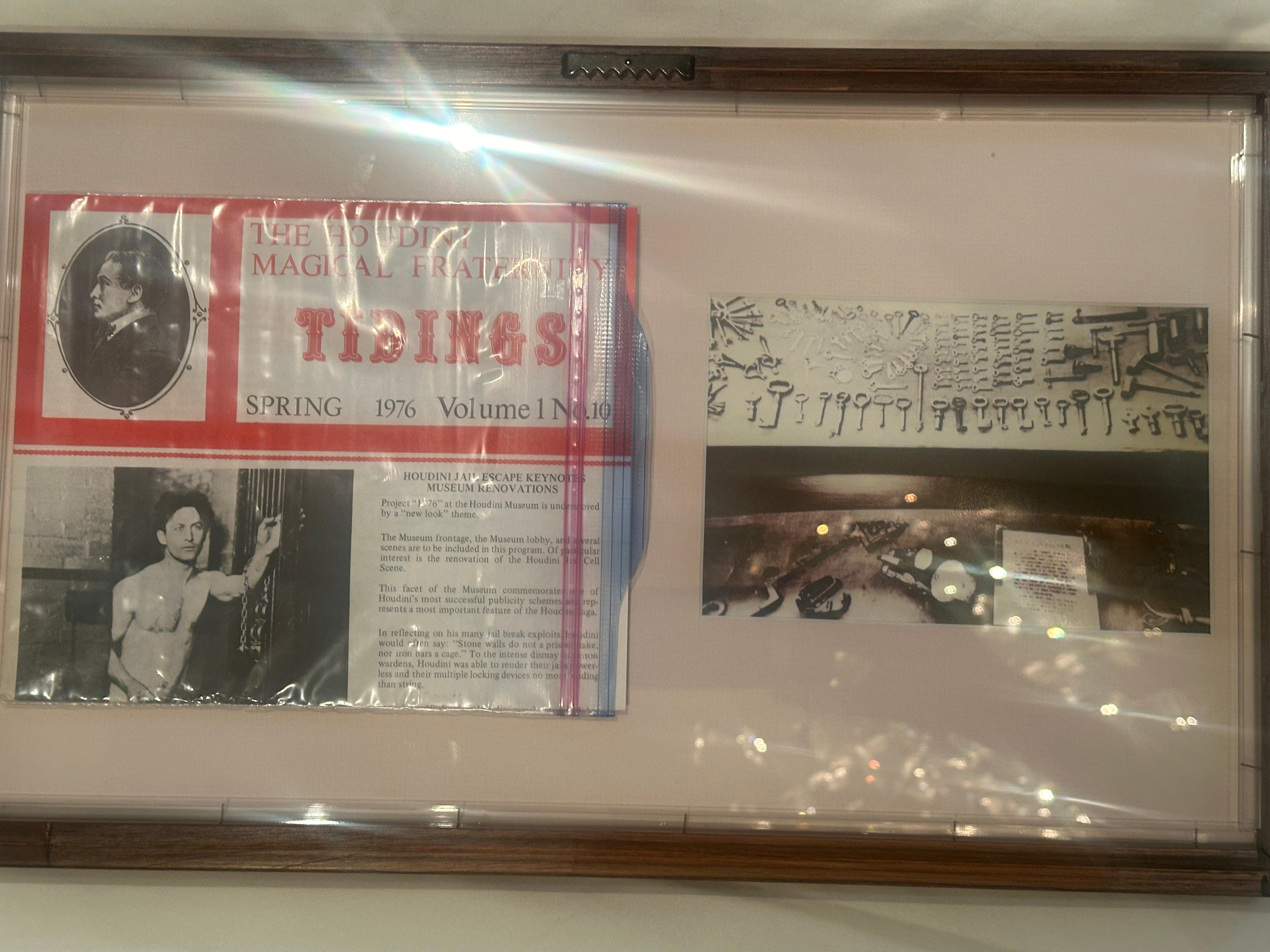 Key from Collection of Harry Houdini Previously at Houdini Museum For Sale 2