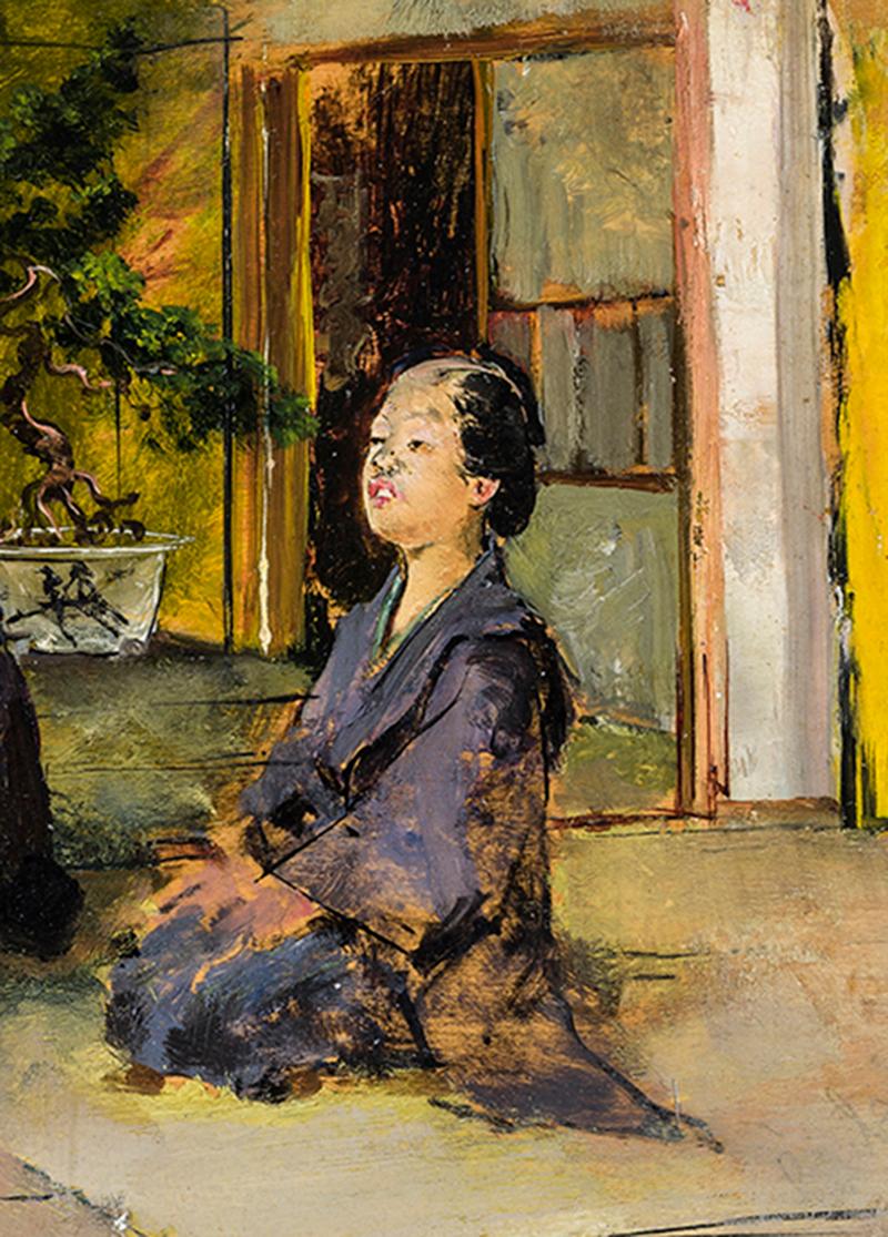 Harry Humphrey Moore conduceva uno stile di vita cosmopolita, dividendosi tra Europa, New York e California. Questo pittore giramondo fu attivo anche in Marocco e, soprattutto, fu tra la prima generazione di artisti americani a vivere e lavorare in