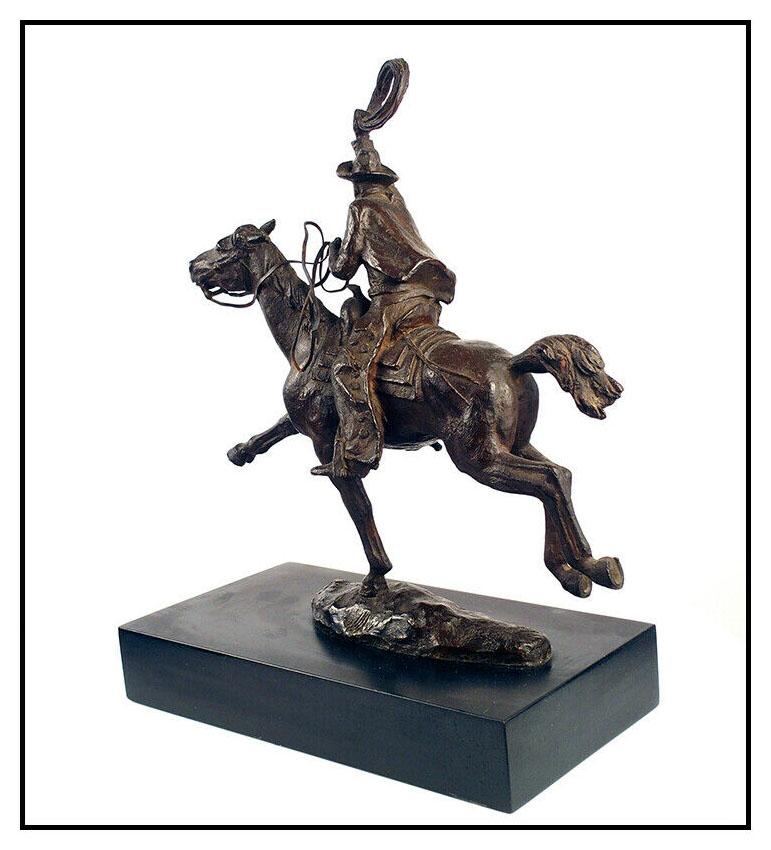 Harry Jackson Authentic and Original Vintage Bronze Sculpture 