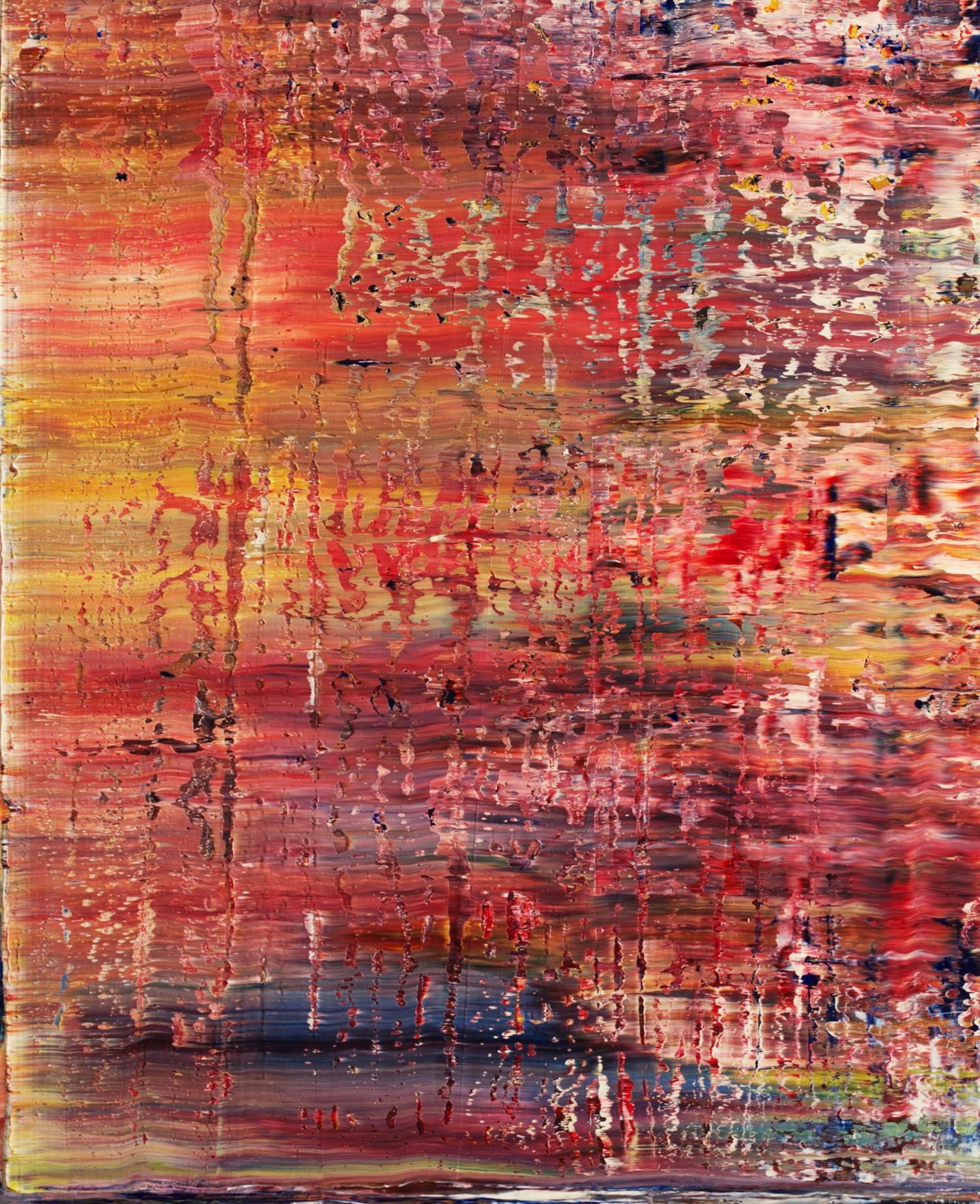 Abstract #577 - Pink Abstract Painting by Harry James Moody