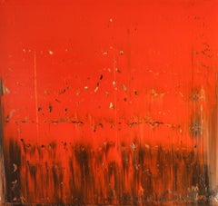 American Contemporary Art by Harry James Moody - Abstract Red 2