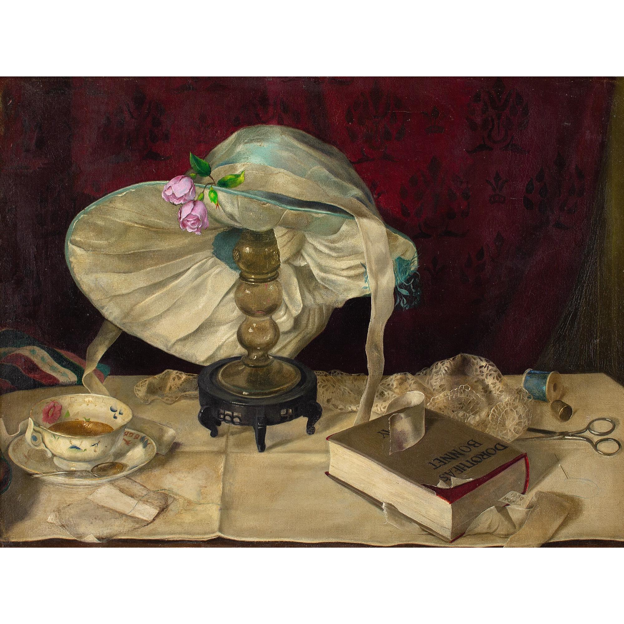 Harry Keay, Dorothea’s Bonnet, Oil Painting For Sale 1