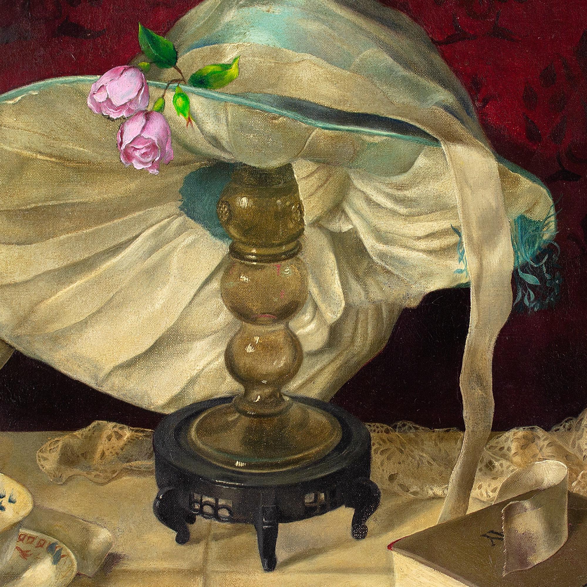Harry Keay, Dorothea’s Bonnet, Oil Painting For Sale 4