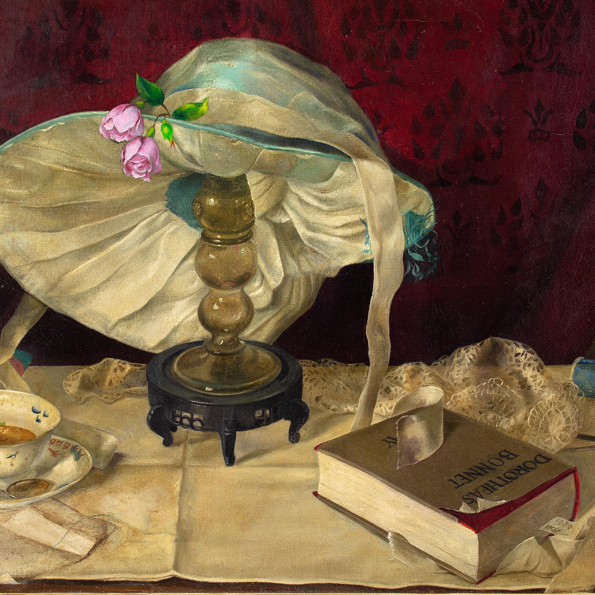 Harry Keay, Dorothea’s Bonnet, Oil Painting For Sale 7