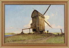Harry Kluge, Landscape With Windmill