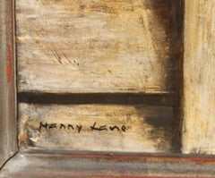 Centenarian (Grandma), impressionistisches Ölgemälde von Harry Lane