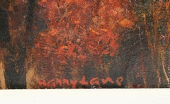 Stockbridge-Schale, impressionistische Landschaft, Ölgemälde von Harry Lane