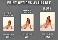 Donna Summer in Gold Fine Art Print