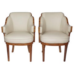 Harry & Lou Epstein Art Deco Armchairs