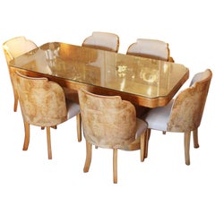 Harry & Lou Epstein Art Deco Dining Suite