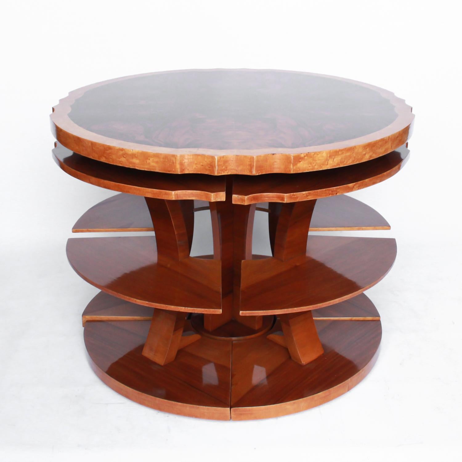 English Harry & Lou Epstein Art Deco Nest of Tables