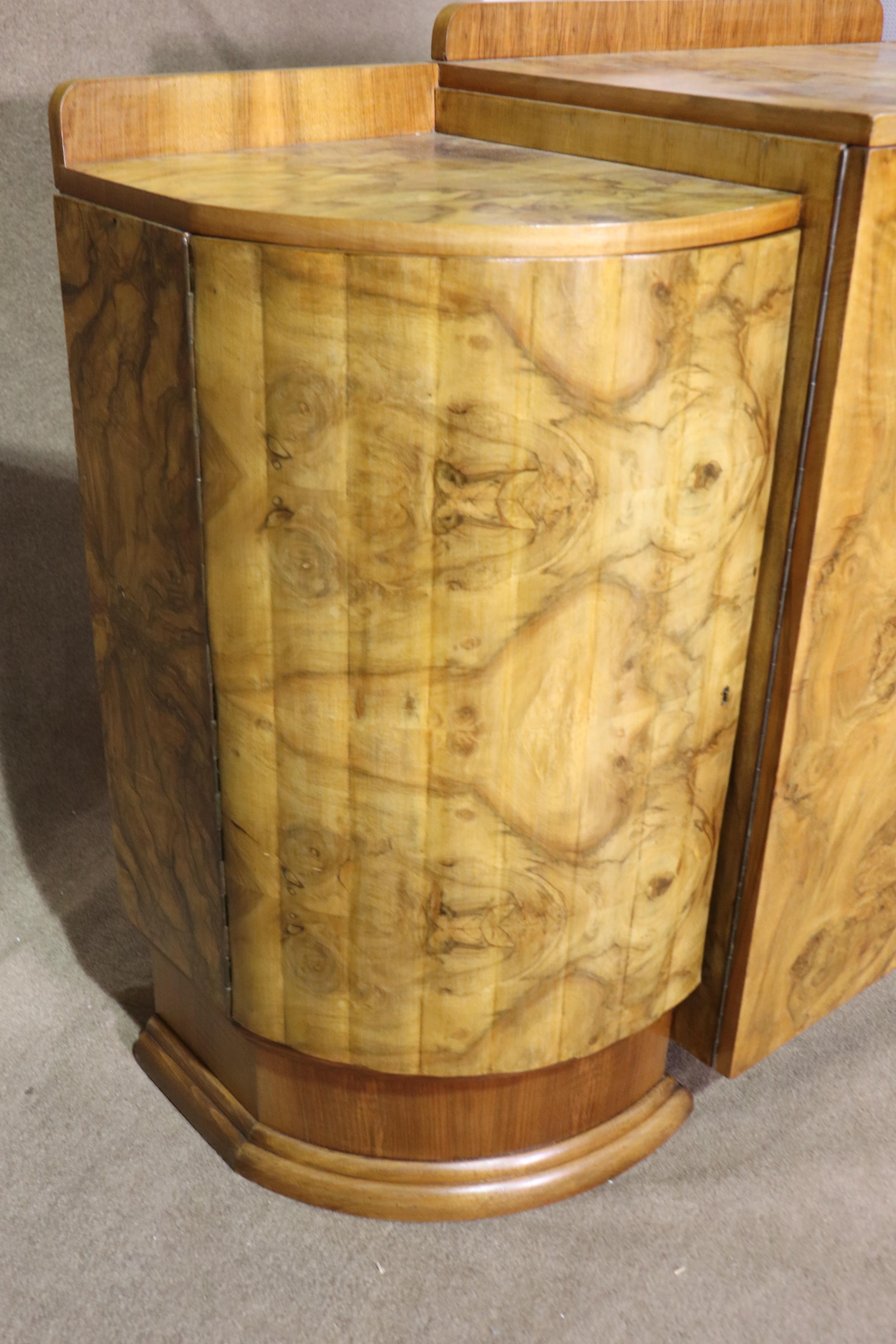 Harry & Lou Epstein attr Burl Deco Cabinet For Sale 10