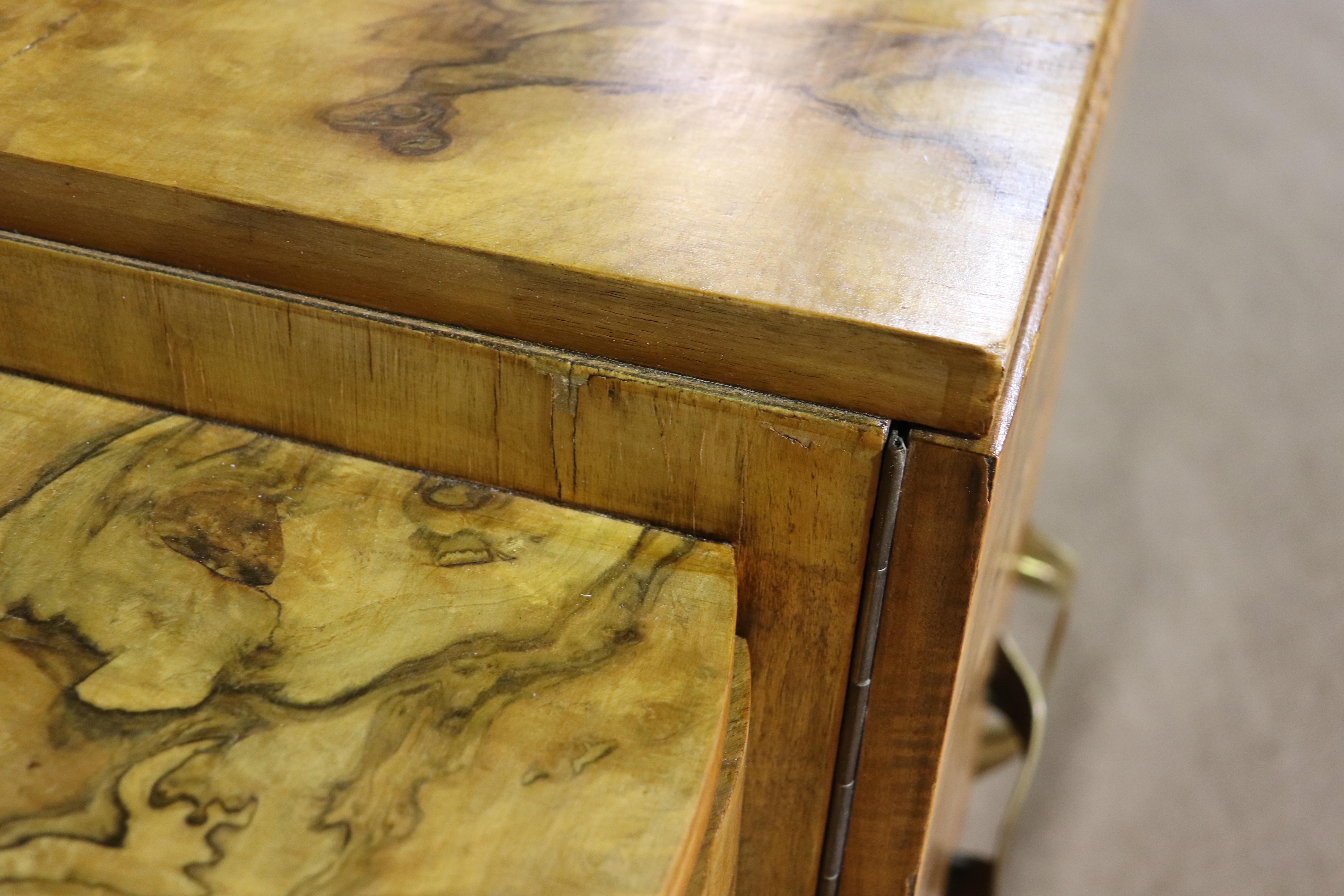 Harry & Lou Epstein attr Burl Deco Cabinet For Sale 12