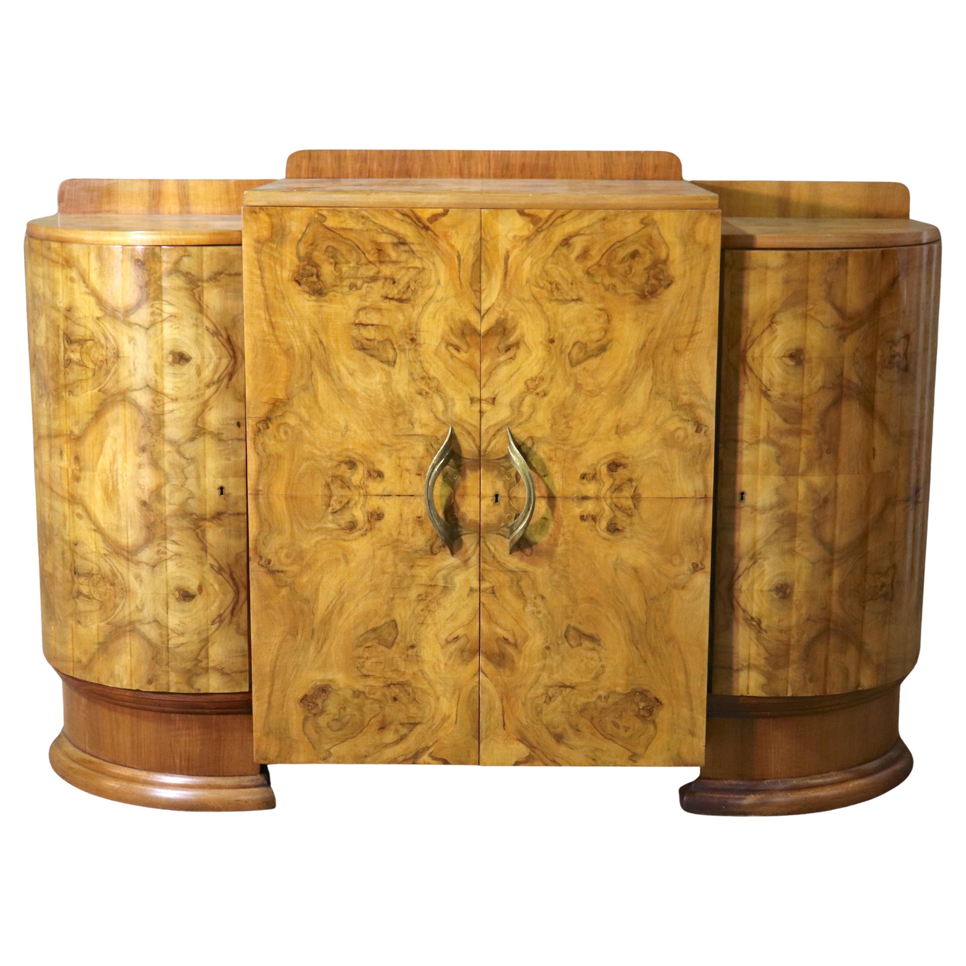 Armario Deco Harry & Lou Epstein attr Burl