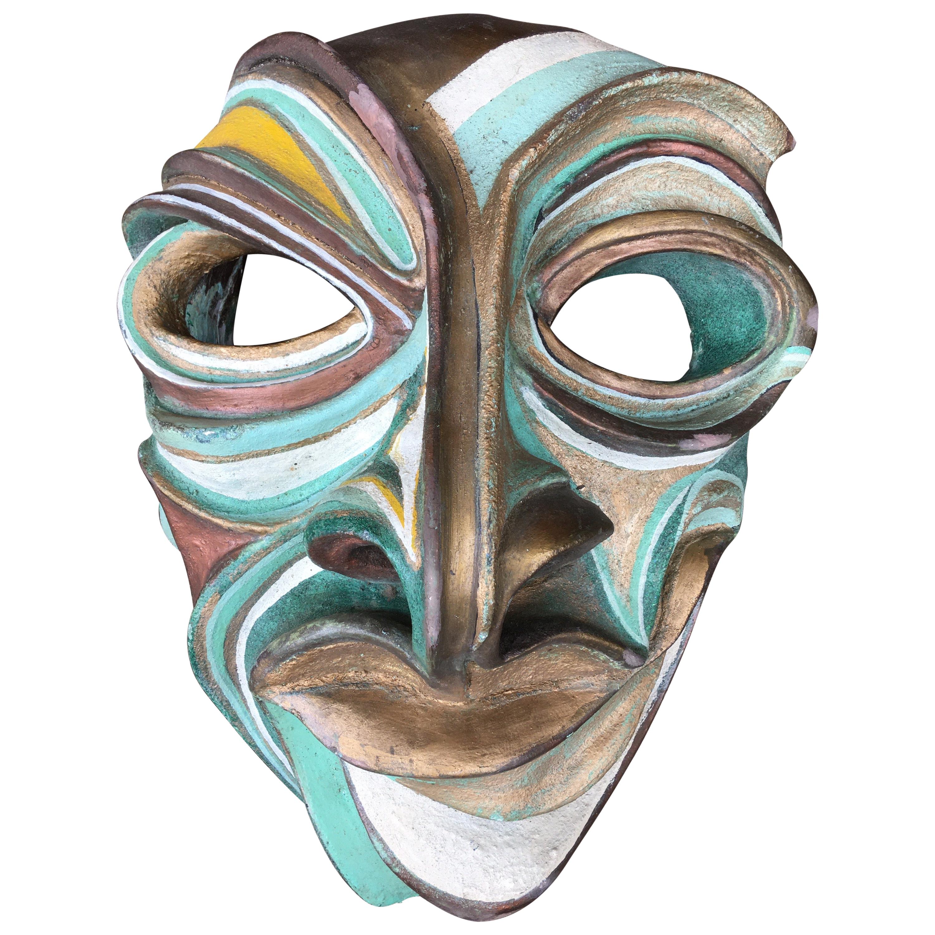 Harry Matias Hand-Built Ceramic Mask