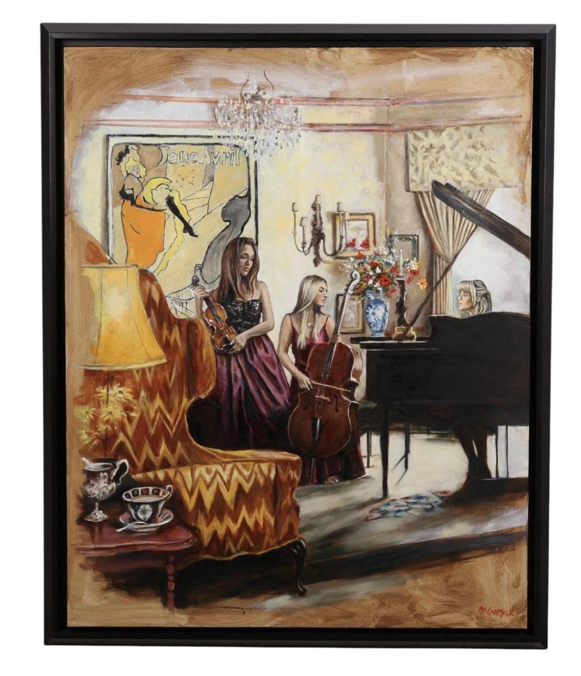 Harry McCormick Interior Painting - “Trio”