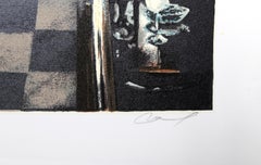 Harvey's Chelsea Restaurant, Photorealist Screenprint by Harry McCormick