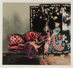 Antique The Chinese Screen, Photorealist Screenprint by Harry McCormick