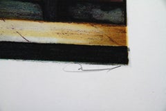 Wines and Liquors, Photorealist Lithograph by Harry McCormick