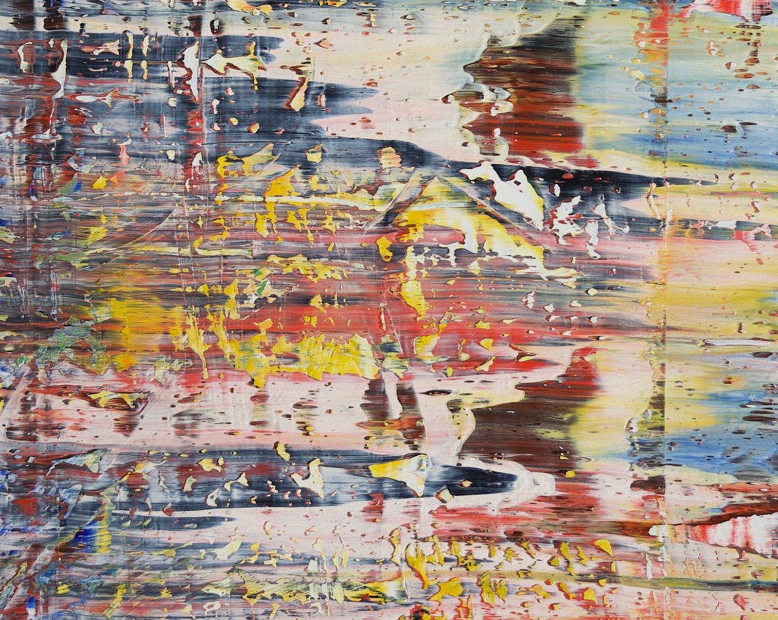 German Contemporary Art by Harry Moody - Abstract  Elene n°426 - Painting by Harry James Moody