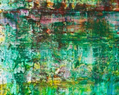 German Contemporary Art by Harry Moody - Abstract Green n°424
