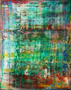 German Contemporary Art by Harry Moody - Abstract Green n°424